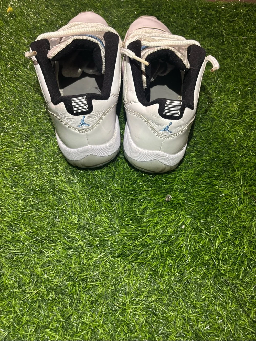 Jordan Men Shoes White with Black Accents